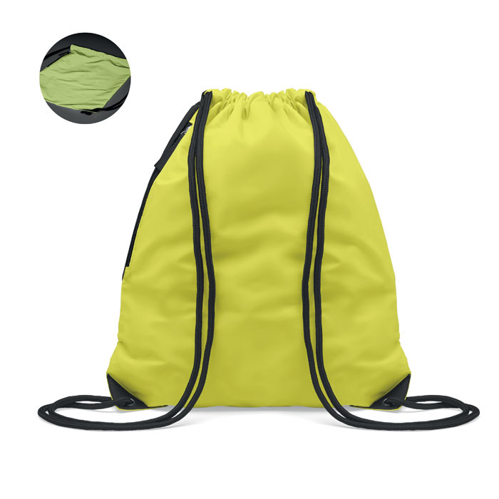 Brightning drawstring bag - SHOOP BRIGHT - yellow