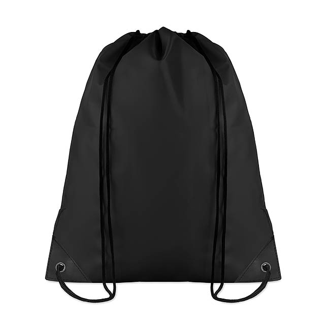 190T Polyester Rucksack - schwarz