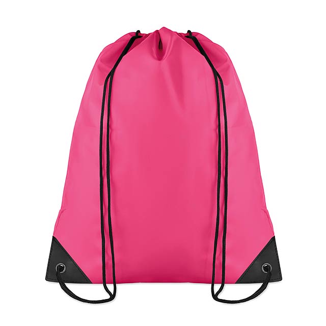 Rucksack mit Kordelzug - Fuchsie