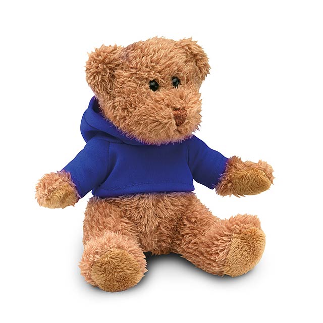 Teddybär mit T-Shirt plus - blau