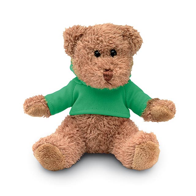 Teddy bear plus with hoodie    MO7375-09 - green