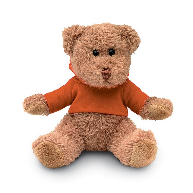 JOHNNY - Medvídek v triku               - oranžová