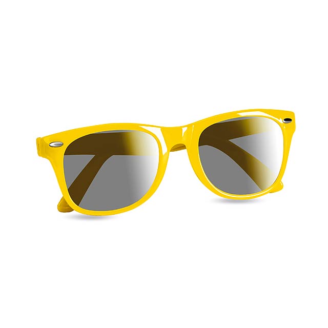 Slnečné okuliare s UV ochranou - žltá