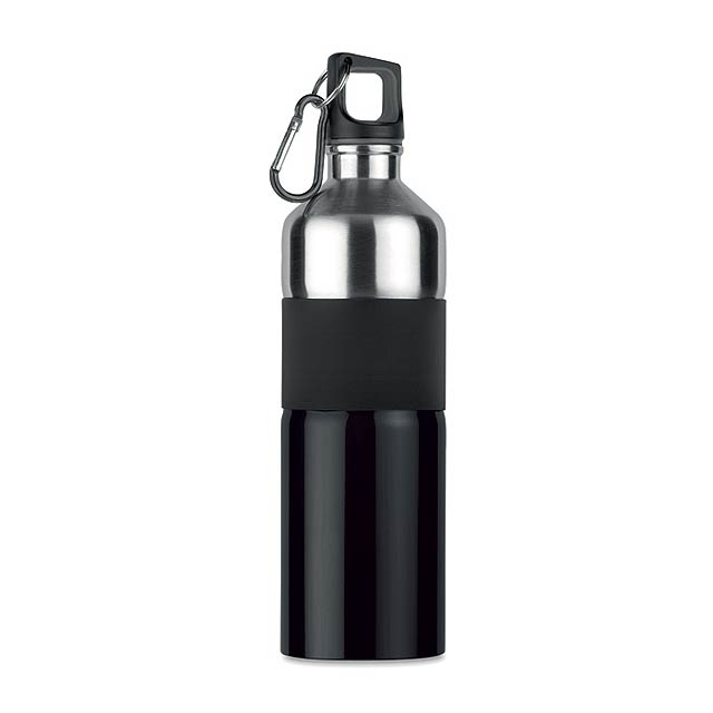 Bicolour drinking bottle       MO7490-03 - black