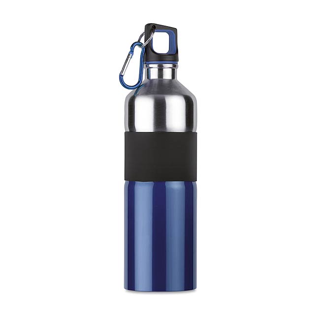 Bicolour drinking bottle - blue