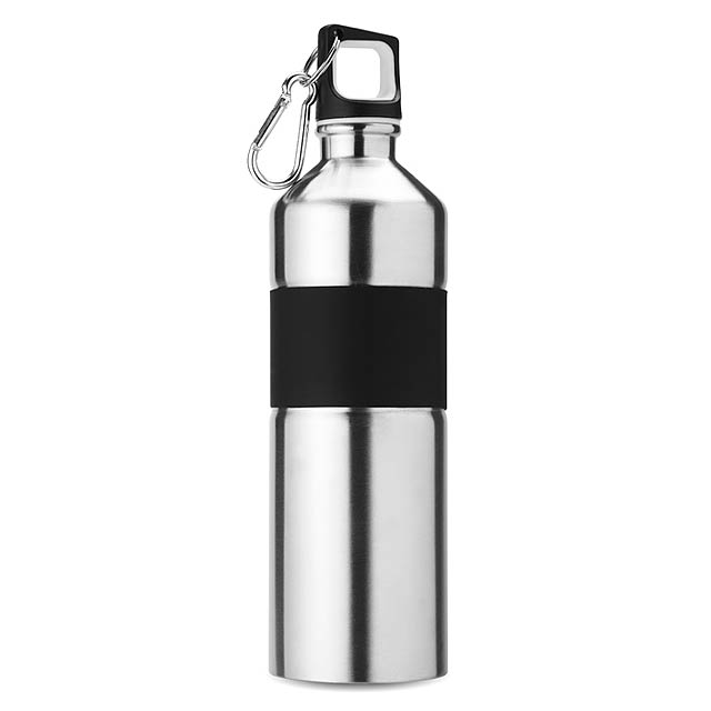 Bicolour drinking bottle MO7490-16 - matt silver