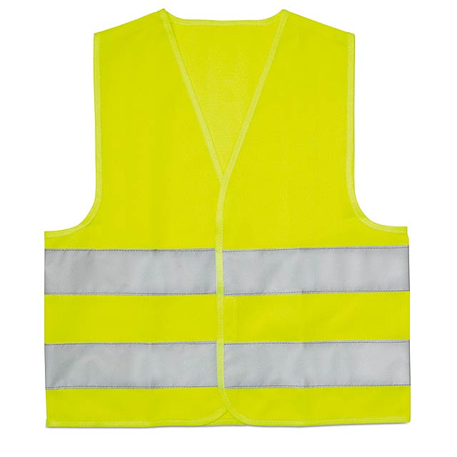 Children high visibility vest - yellow