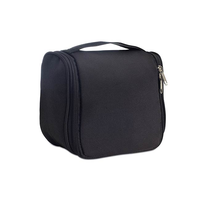 Cosmetic hanging bag - black