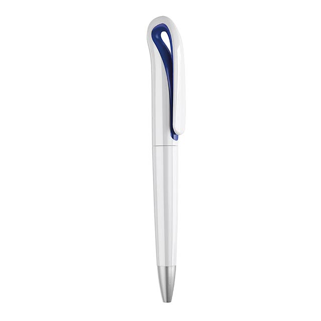 Kuličkové pero v pouzdře - modrá