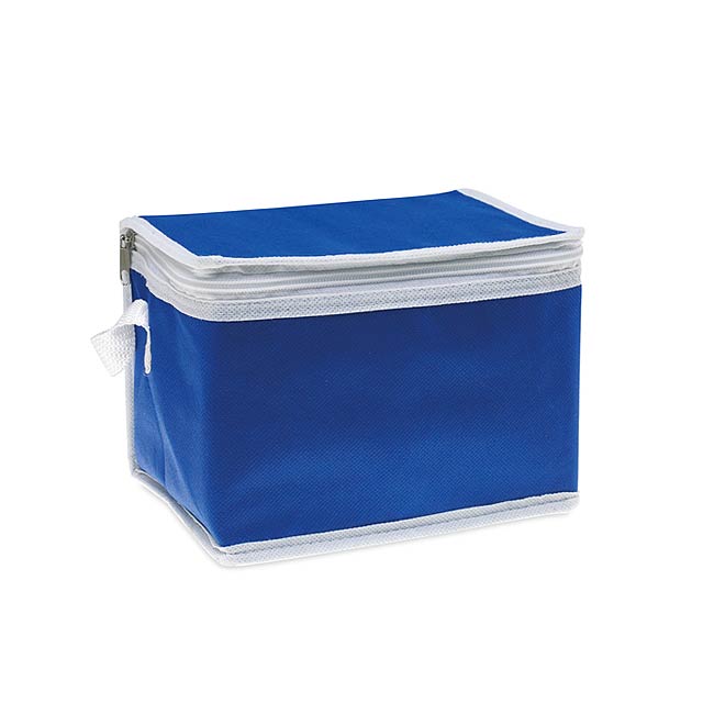 Non-woven 6 can cooler bag  - blue