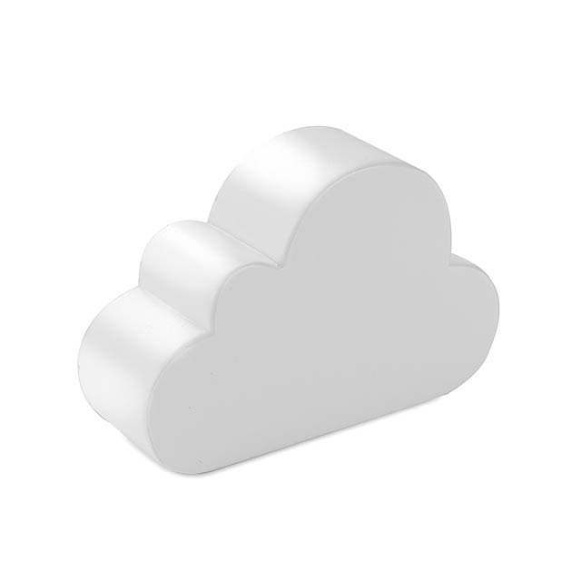 Anti-stress in cloud shape  - white