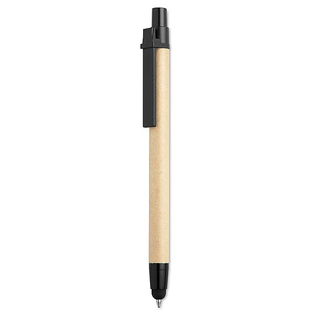 Recycled carton touch pen MO8089-03 - black