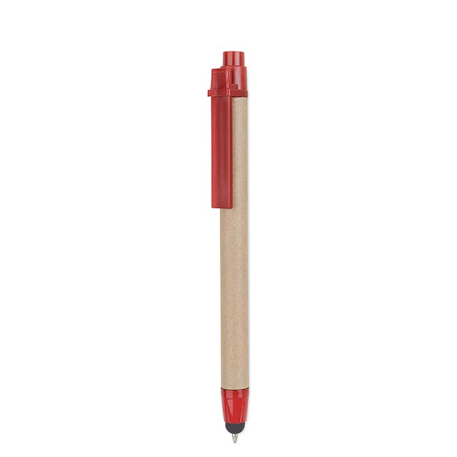 Kuličkové pero Recykla - červená
