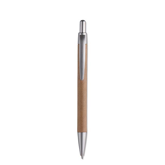 Carton barrel ball pen MO8105-16 - matt silver