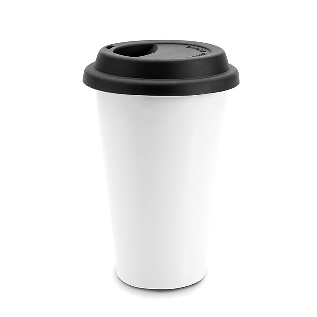 Double wall travel cup MO8130-03 - black