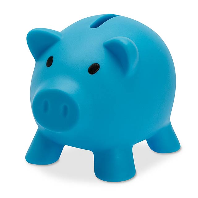 Piggy bank MO8132-12 - turquoise