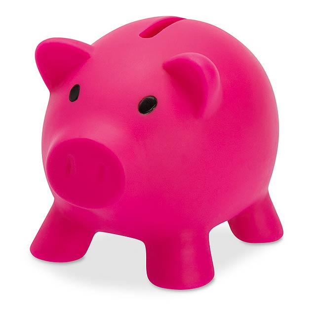 Piggy bank MO8132-38 - fuchsia