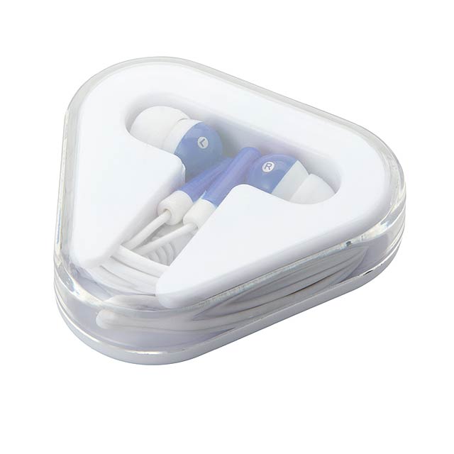 Earphones in PS case MO8149-04 - blue