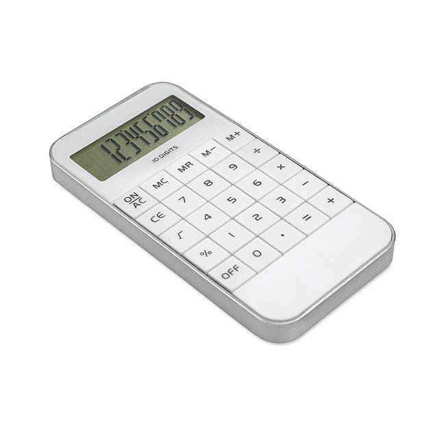 10 digit display Calculator MO8192-06 - white