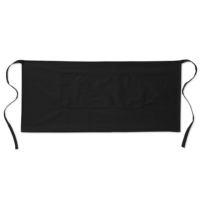 Waiter's apron short 195gsm MO8305-03 - black