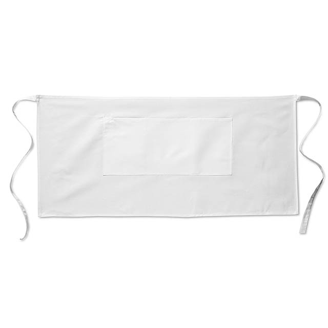 Waiter's apron short 195gsm MO8305-06 - white