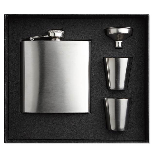 Expresso-Set - mattes Silber