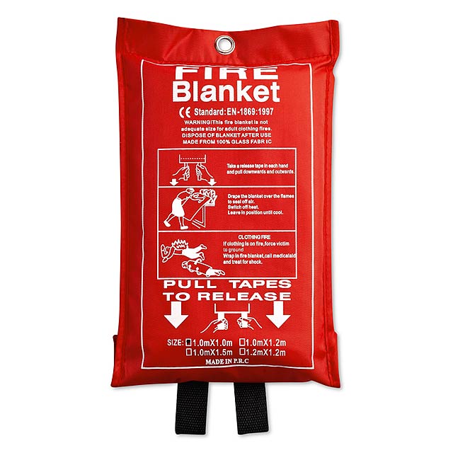 Fire blanket in a pouch MO8373-05 - red