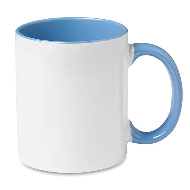 Coloured sublimation mug MO8422-04 - blue