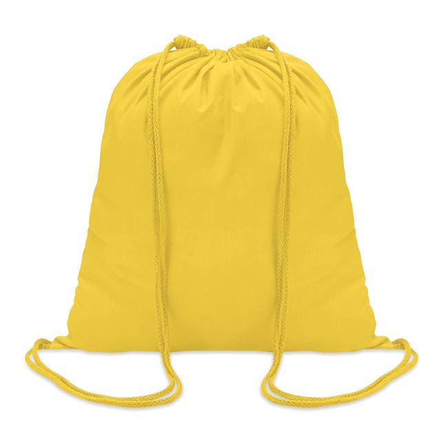 Cotton 100 gsm drawstring bag  MO8484-08 - yellow