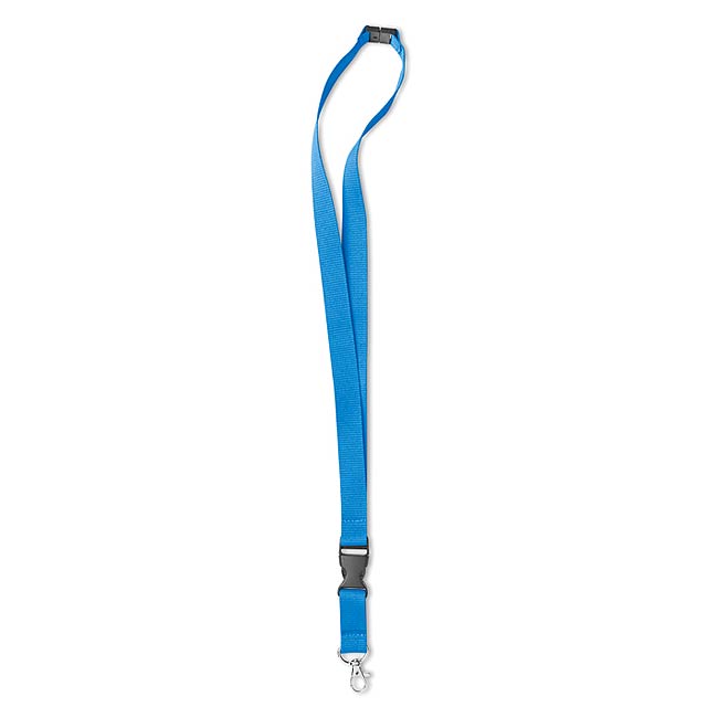 Lanyard with metal hook  - turquoise