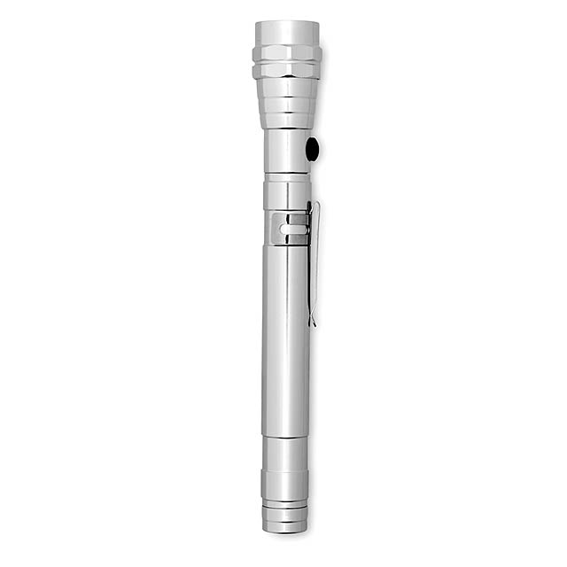 Extendable torch  - silver