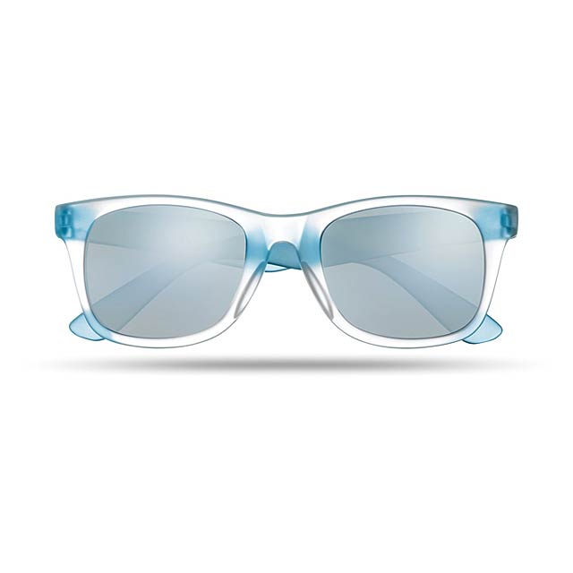 Sunglasses with mirrored lense - blue