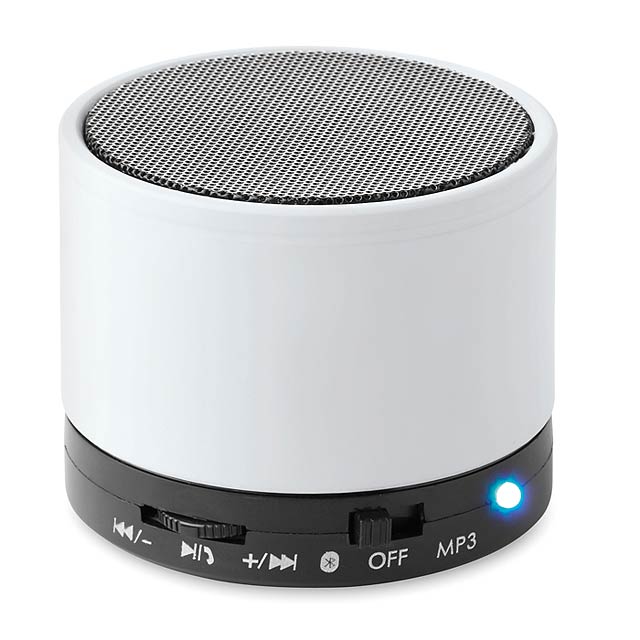 Round Bluetooth speaker        MO8726-06 - white