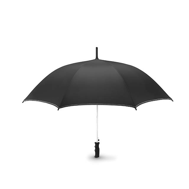 23"auto open storm umbrella  - white