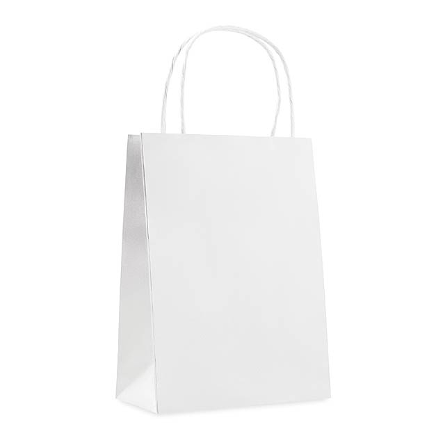 Gift paper bag small size      MO8807-06 - white