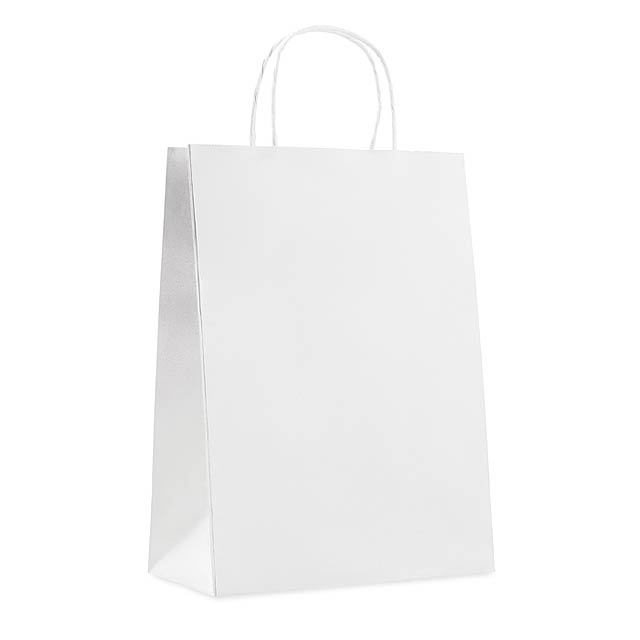 Gift paper bag large size      MO8809-06 - white