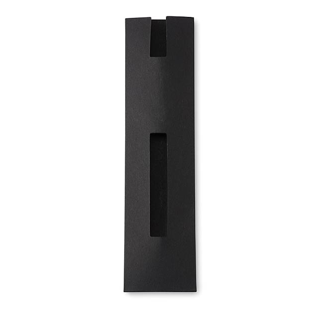 Black paper sleeve  - black