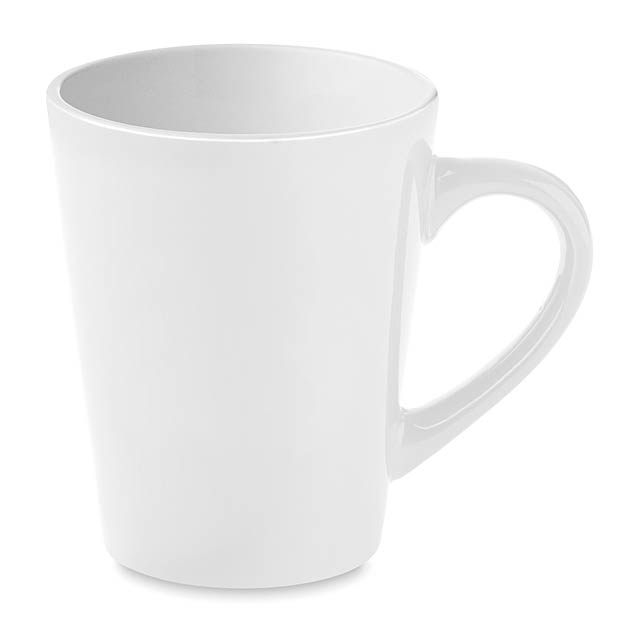 Keramický hrnek na kávu - TAZA - bílá