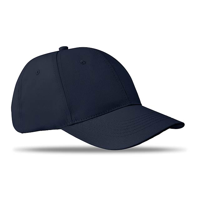 6 panels baseball cap  - blue