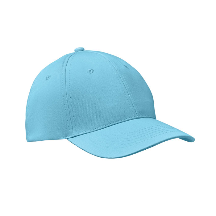 Baseball Kappe 6 Panels - BASIE - azurblau  