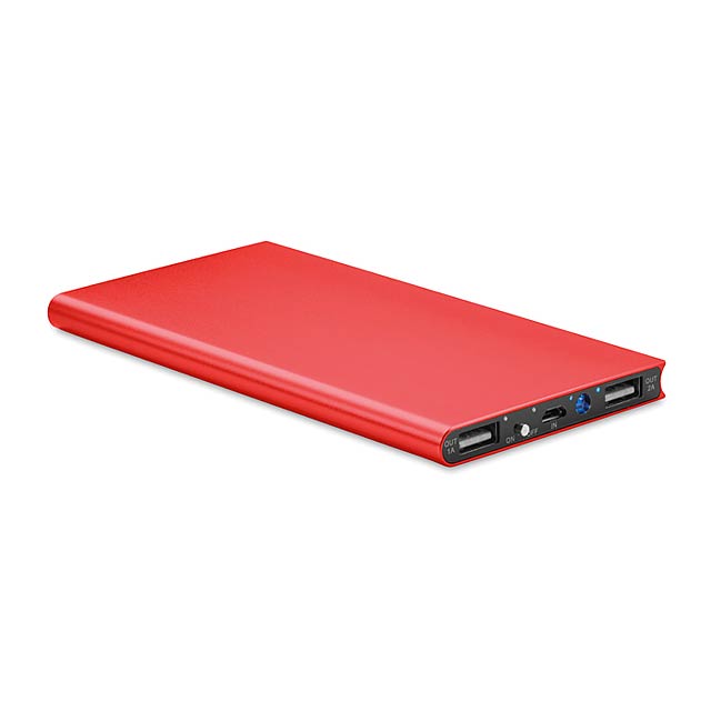 Power bank 8000 mAH - red