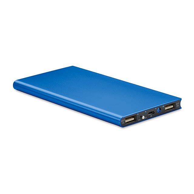 Power bank 8000 mAH - royal blue