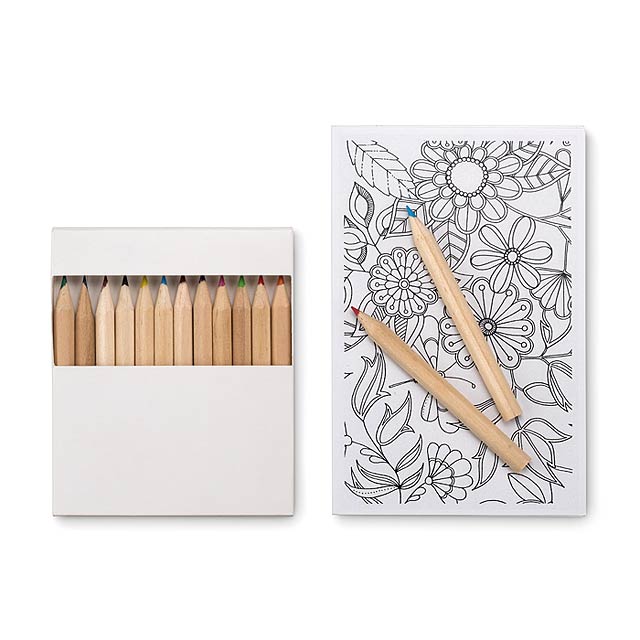 Drawing adult set - white