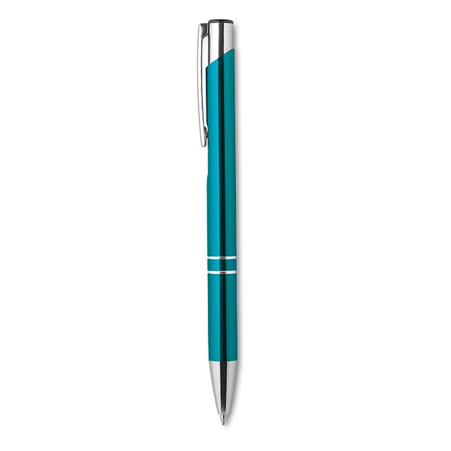 Push button aluminium pen      MO8893-12 - turquoise