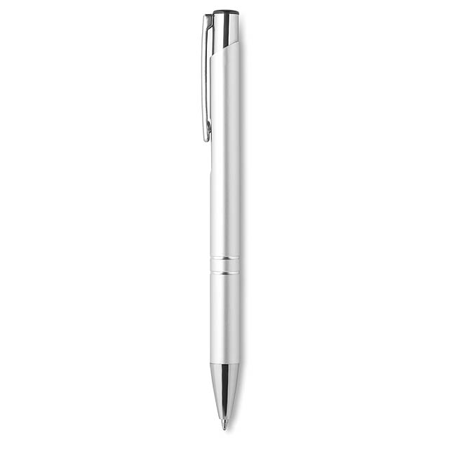 Push button pen - BERN - silver