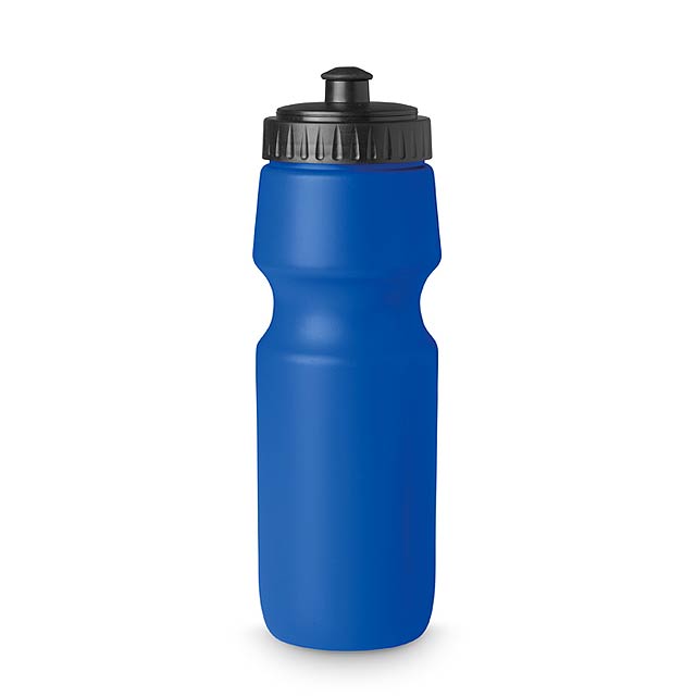 Sportovní lahev na pití z pevného plastu. 700 ml. - modrá