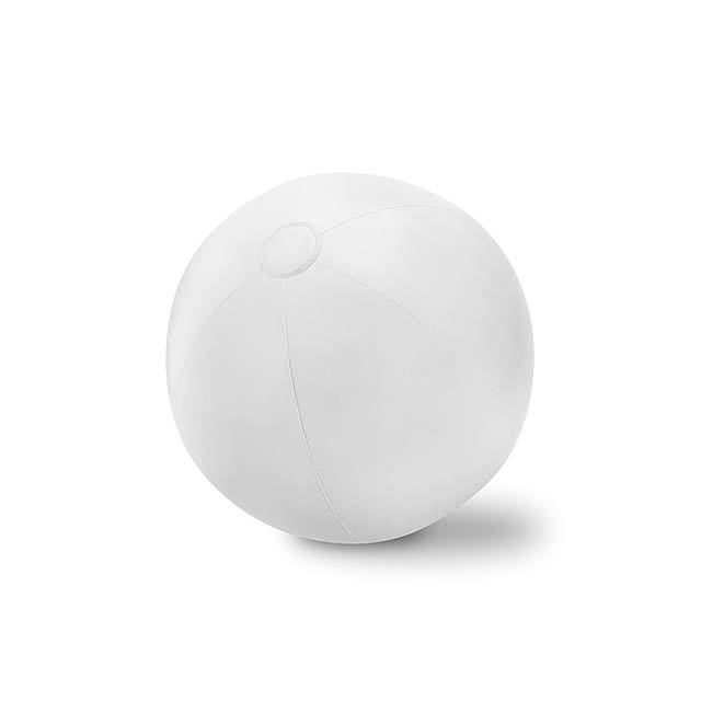 Large Inflatable beach ball - PLAY - white