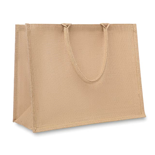 Jute shopping bag - BRICK LANE - beige