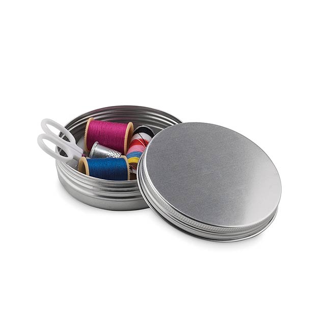 Sewing kit - CUCIRE - matt silver