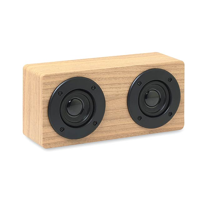 Bluetooth speaker 2x3W 400 mAh  - wood